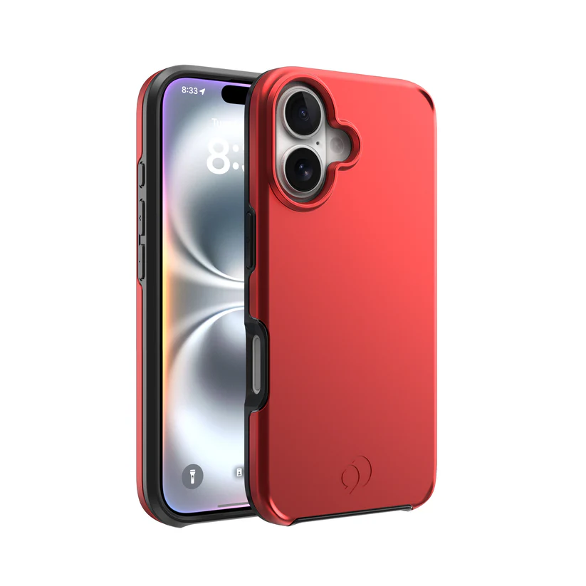 Funda MagSafe Nimbus9 Cirrus 3 para iPhone 16 - Carmesí