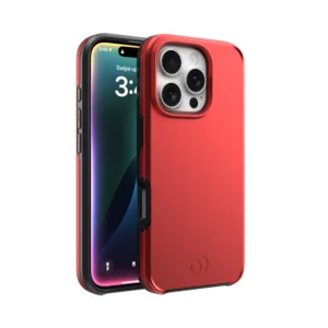 Funda MagSafe Nimbus9 Cirrus 3 para iPhone 16 Pro - Carmesí