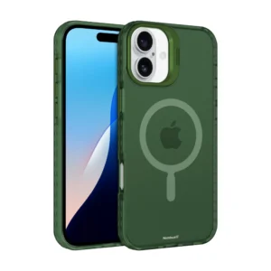 Funda MagSafe Nimbus9 Stratus 2 para iPhone 16 Plus - Verde escarcha