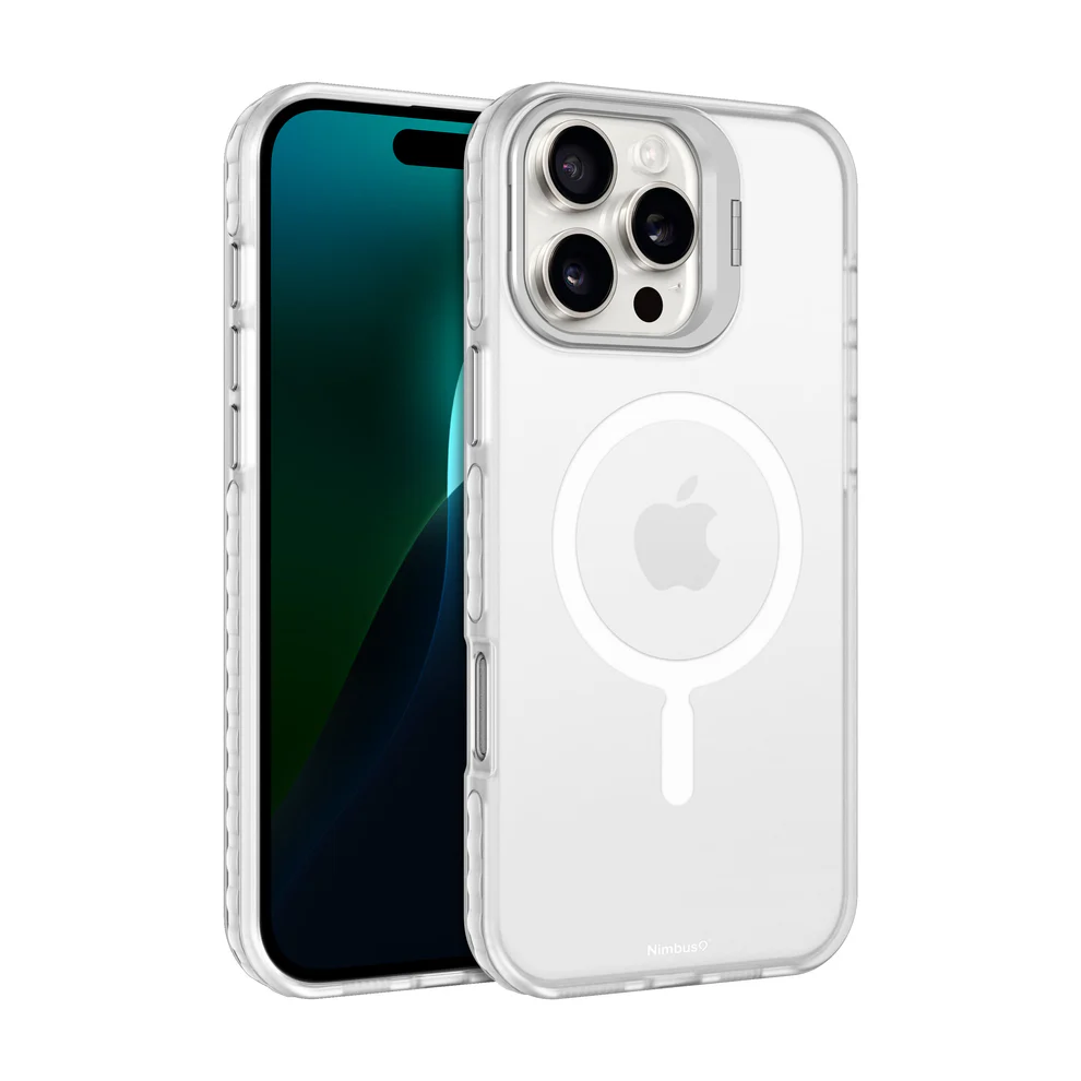 Funda MagSafe Nimbus9 Stratus 2 para iPhone 16 Pro Max - Transparente