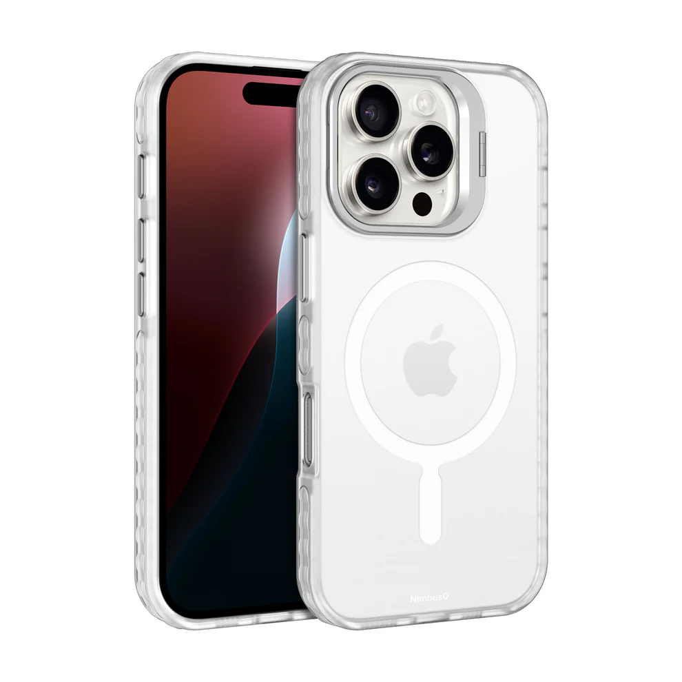 Funda MagSafe Nimbus9 Stratus 2 para iPhone 16 Pro - Transparente