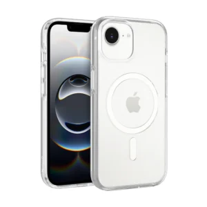 Funda MagSafe transparente Nimbus9 Vantage para iPhone 16e - Transparente